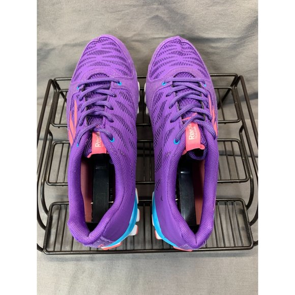 REEBOK REALFLEX (V47472) Purple/Pink/Teal Running Shoes Women's Size 7 - Picture 8 of 10